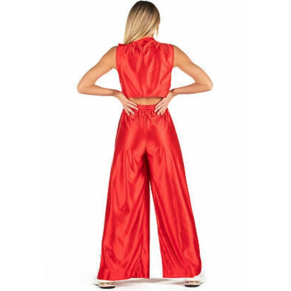 Nike Women's Fitness Red Jumpsuit - Picture 15 of 16